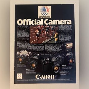 Canon 1983 Magazine Advertisement